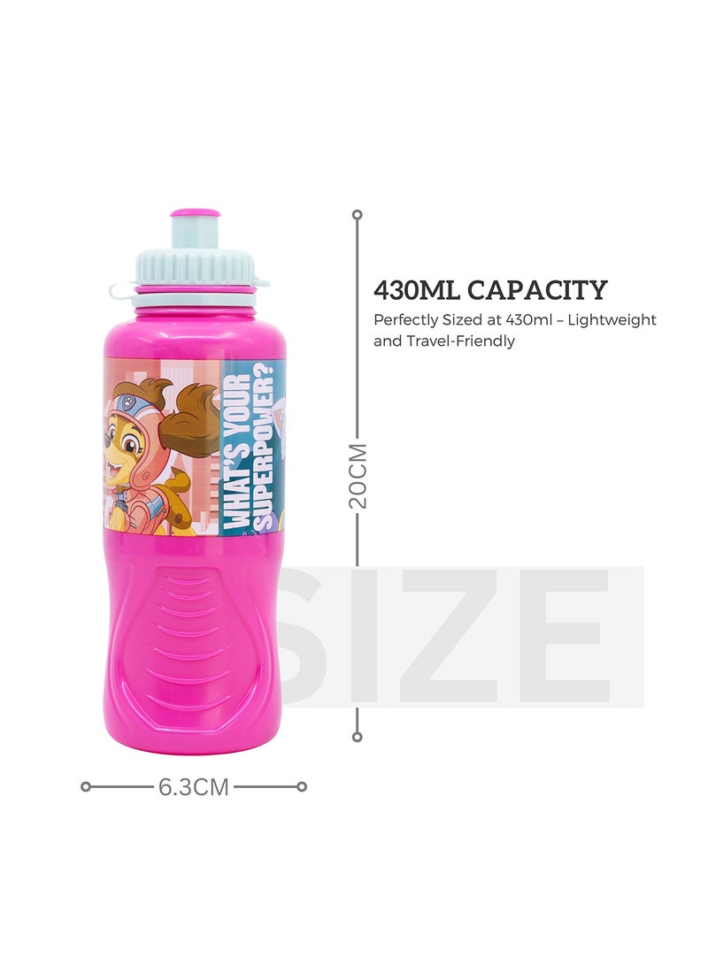Stor Ergo Sport Water Bottle 430 Ml Paw Patrol Girl Superpowers - Image 2