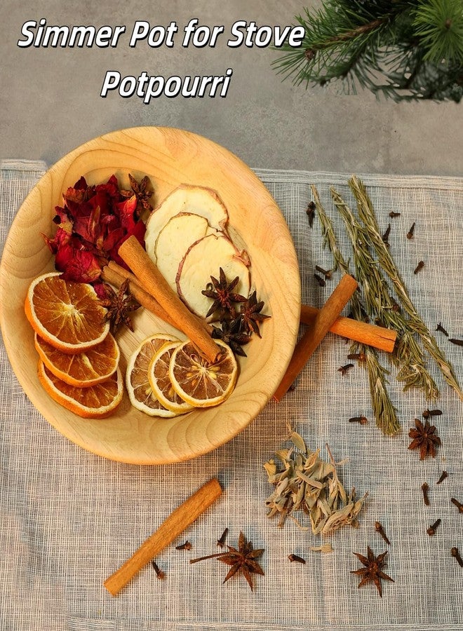 Pextian Simmering Potpourri, Simmer Pot Potpourri - Dried Orange Slices, Cinnamon, Cloves, Apple Slice, Rosemary, Apple Slice, Perfect Christmas House Warming Hostess Gift - Image 5