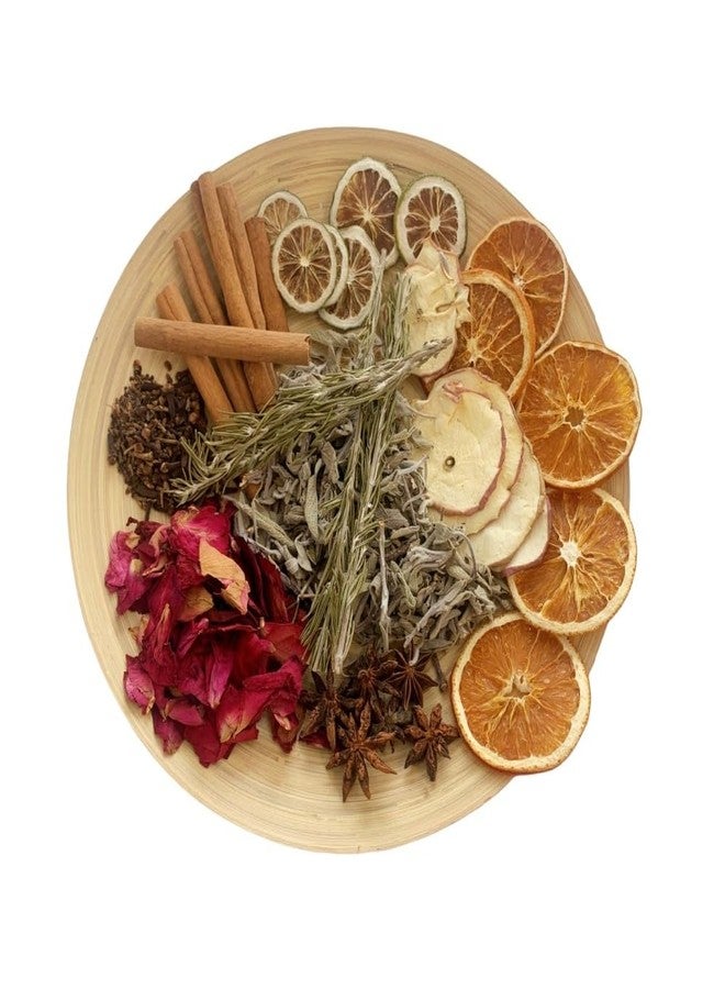 Pextian Simmering Potpourri, Simmer Pot Potpourri - Dried Orange Slices, Cinnamon, Cloves, Apple Slice, Rosemary, Apple Slice, Perfect Christmas House Warming Hostess Gift - Image 1