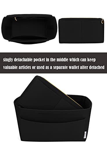 LEXSION Felt Insert Bag Organizer Bag In Bag For Handbag Purse Organizer Fits Speedy Neverful - Image 3