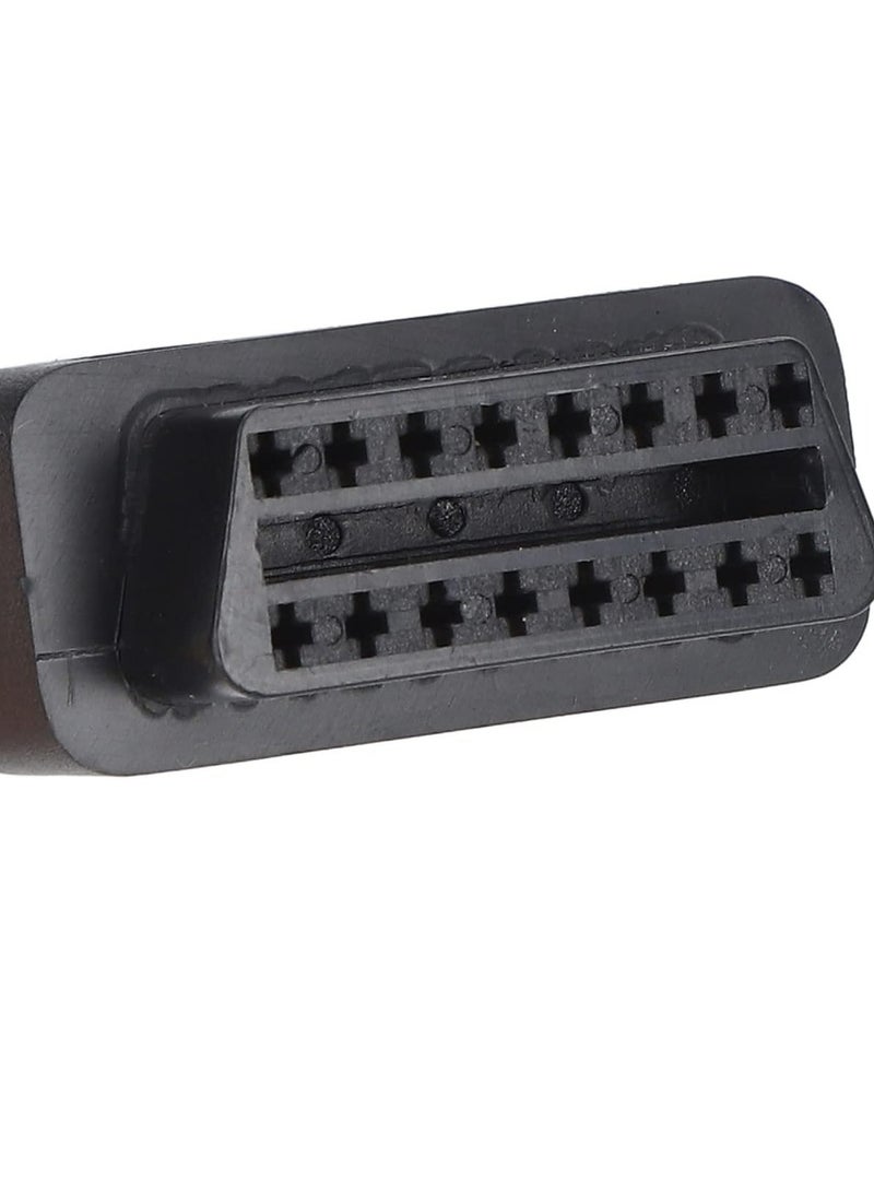 أسيف 6PIN إلى 16PIN تشخيص OBD2 محول الكابلات ، استبدال الماسح الضوئي OBDII لأدوات دراجة نارية CAN AM ATV UTV - Image 4