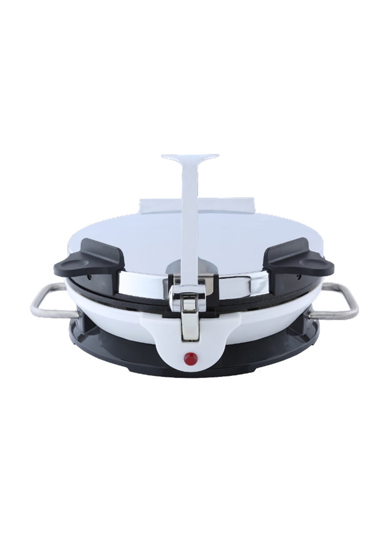 ALSAIF-ELEC Electric Tortilla Maker 10 Inch 1000 W E05304 Silver/Black - Image 2