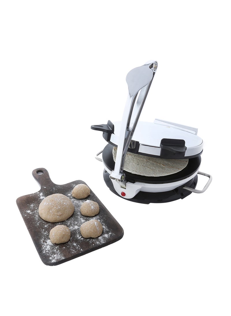 ALSAIF-ELEC Electric Tortilla Maker 10 Inch 1000 W E05304 Silver/Black - Image 4