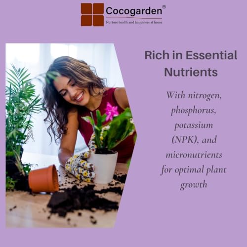 Cocogarden Organic Vermicompost for Plants 900gms - Compost Manure Fertilizers for Plants Home Garden - Image 4