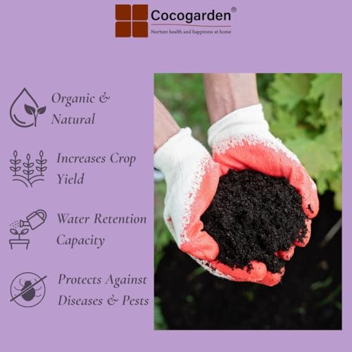 Cocogarden Organic Vermicompost for Plants 900gms - Compost Manure Fertilizers for Plants Home Garden - Image 3