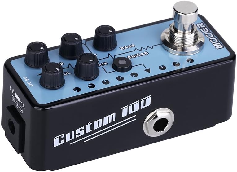 Mooer Micro Preamp 018 Custom 100 Digital Guitar Amp Modelling Pedal - Image 1