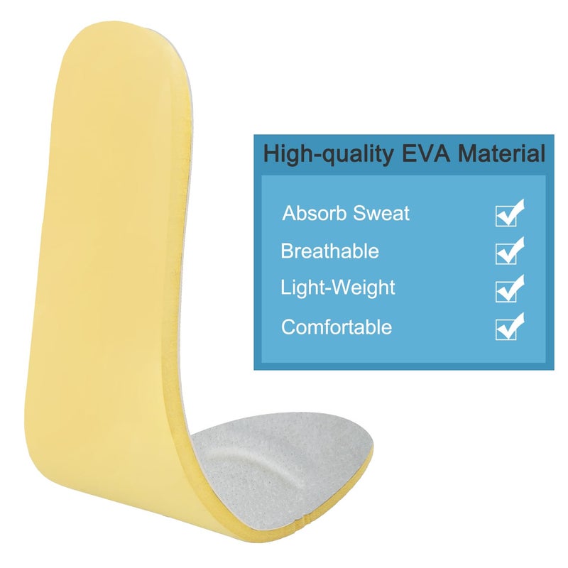 Endoto Classic Insoles for Hey Dude Women's Wendy Shoes Replacement, Footwear Inserts Comfortable & Light-Weight(US Size:W9 / EU Size:40) - Image 5