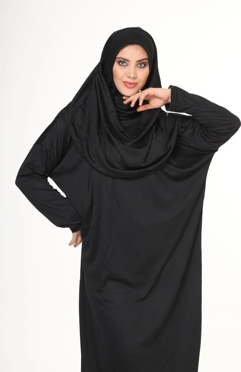 بلونس One Piece Easy to Wear Hijab Dress Carrying Pouch