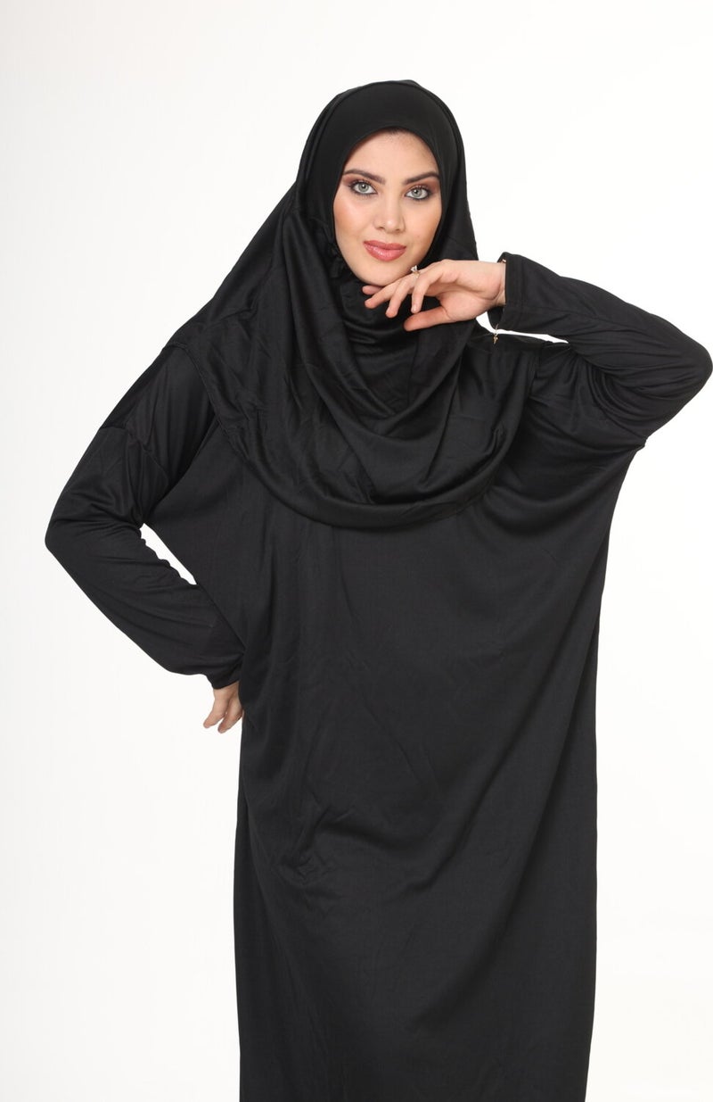 Bluence One Piece Easy to Wear Hijab Dress Carrying Pouch - Image 5