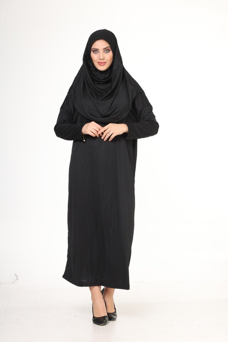 Bluence One Piece Easy to Wear Hijab Dress Carrying Pouch - Image 3