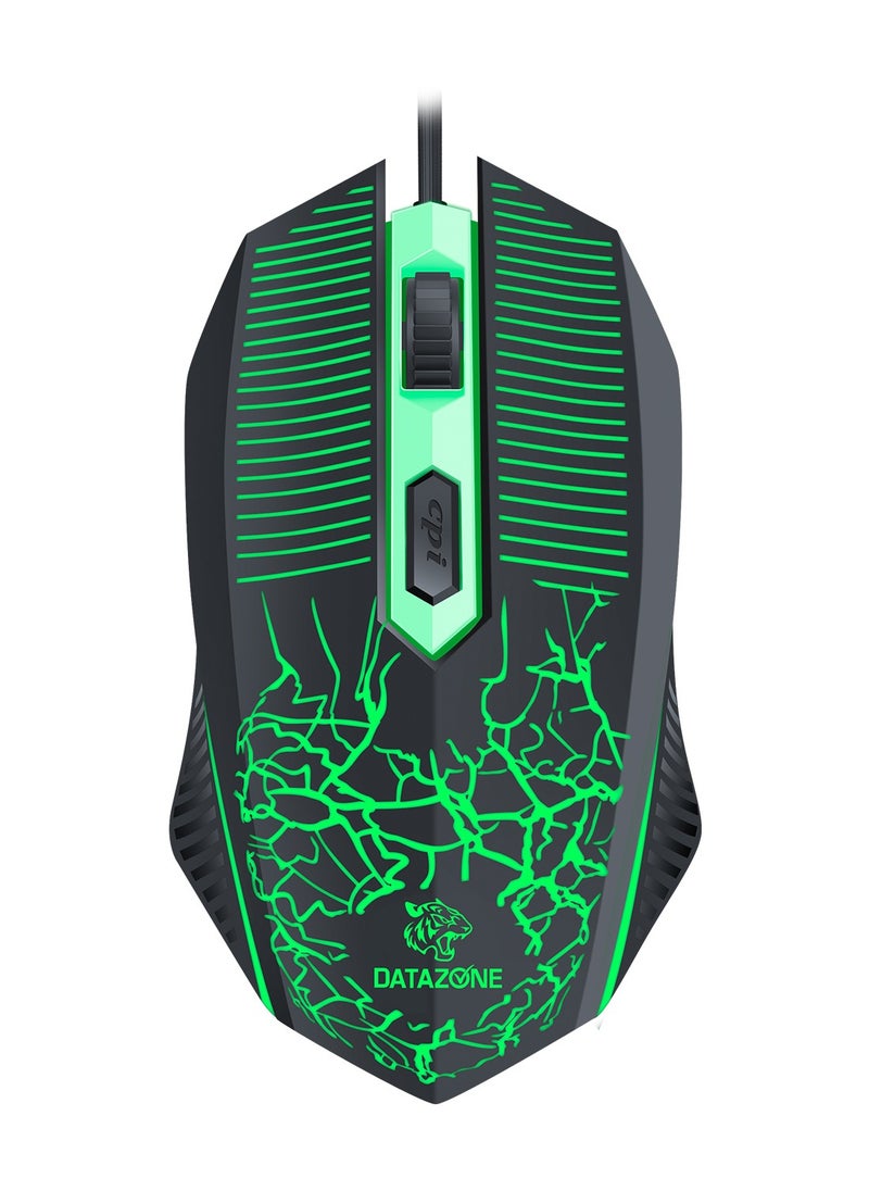 Datazone Wired Gaming Keyboard and Mouse Combo with RGB Lighting  - Image 2