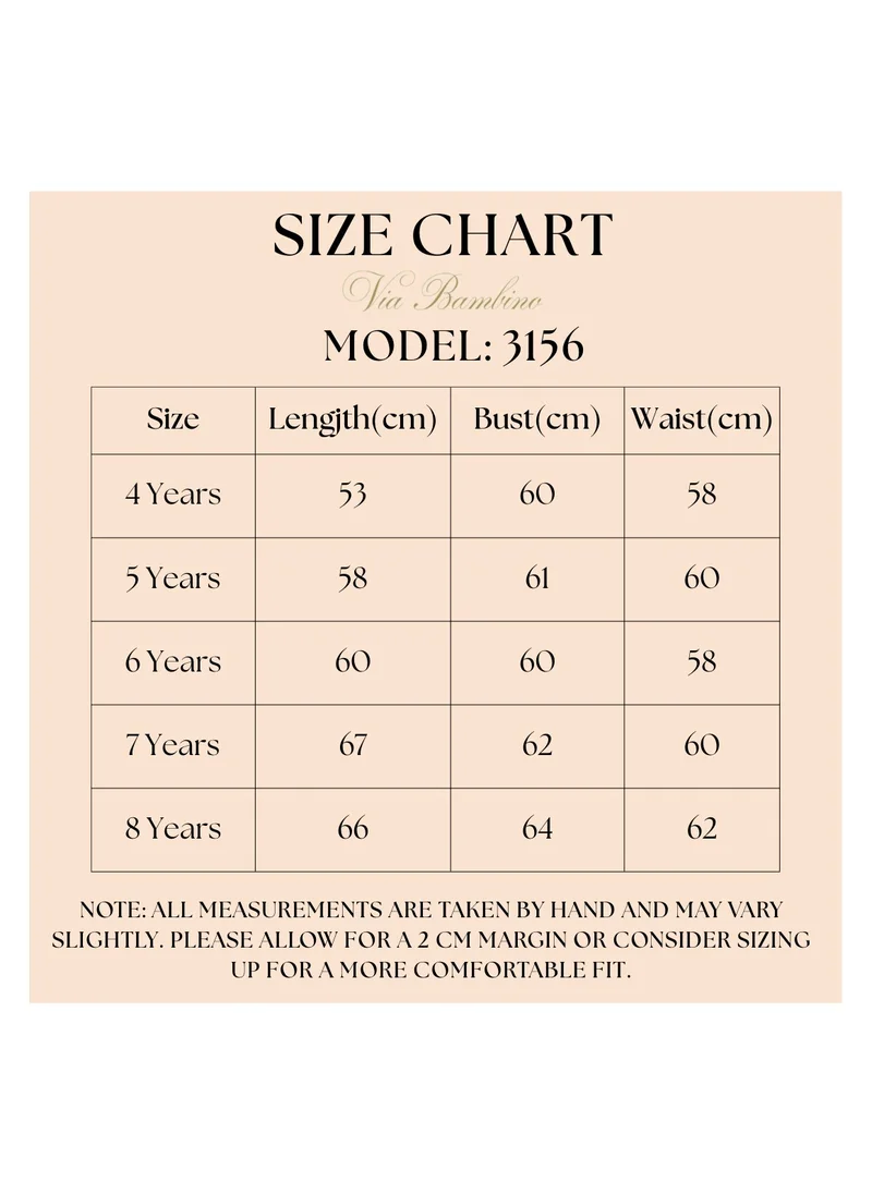 VIA BAMBINO Lilac Baby Dress - Model 3156