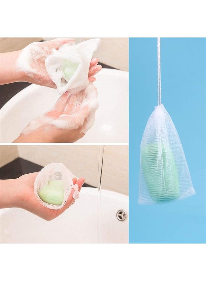 Frcolor 10 PCS Exfoliating Mesh Soap Saver Pouch Bag Sack Sponge…  - Image 3