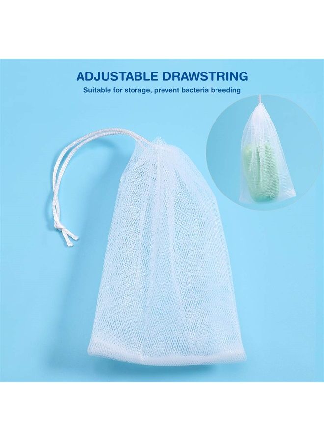 Frcolor 10 PCS Exfoliating Mesh Soap Saver Pouch Bag Sack Sponge…  - Image 4