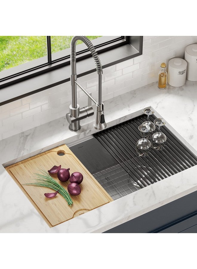 Kraus لوح تقطيع كراوس KCB-WS103BB كور، 16.75 × 12 بوصة - Image 2