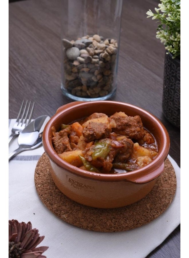 Corzana Terracotta Clay 8914 Soup Tureen with Lid - Image 4