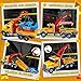 SMILESSKIDDO Toddler Boy Toys for 3 4 5 6 Year Old 112 Large Friction Powered Tow Truck with Light Sound Sports Car Road Signs Birthday Gifts for Kids Toddlers Gifts - Image 4