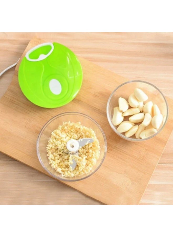 فرامة خضار يدوية إيزي سبين كتر، أخضر - Image 5