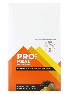 Meal On-The-Go Peanut Butter Chocolate Chip 12 Bars 3 oz (85 g) Each - pzsku/ZC53BDF121C9F8AD18B9EZ/45/_/1740571637/075aa3a8-6697-428b-858d-4447d29c71f0