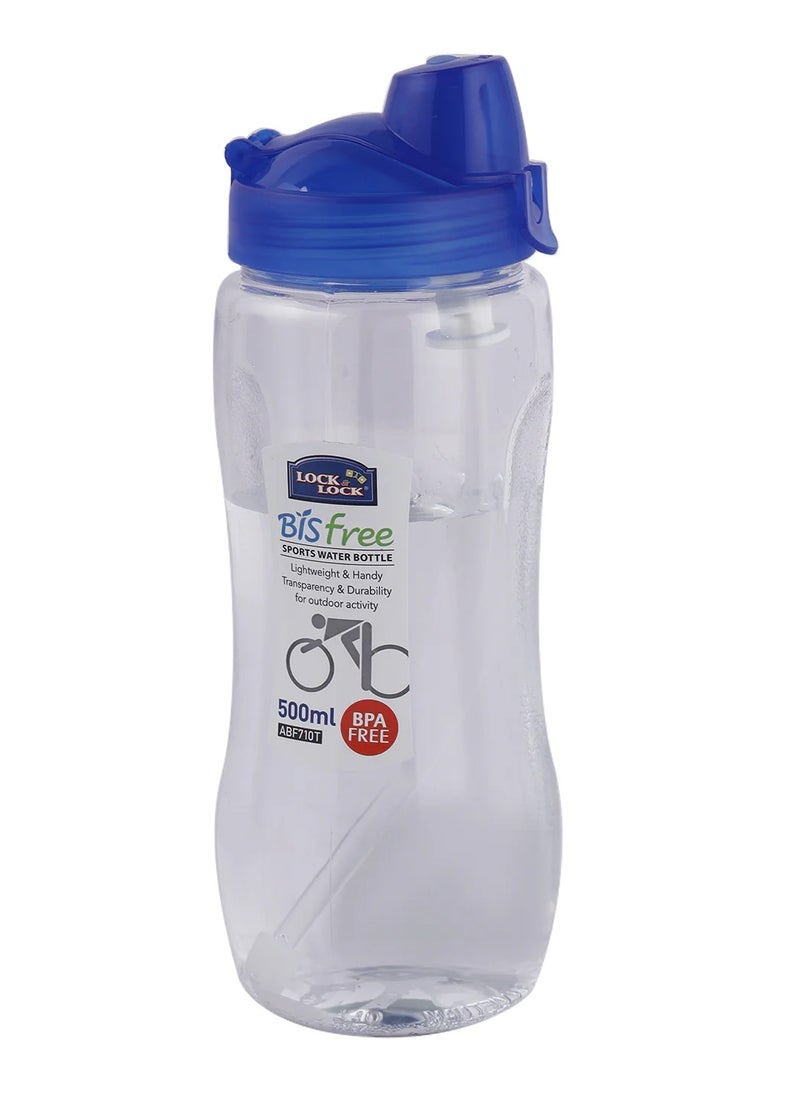 LOCK & LOCK LocknLock Sports Water Bottle Tritan 500ml with Straw ABF710T-N - BPA-Free, Durable, Stain and Odor-Resistant, Shock-Resistant  - Image 3