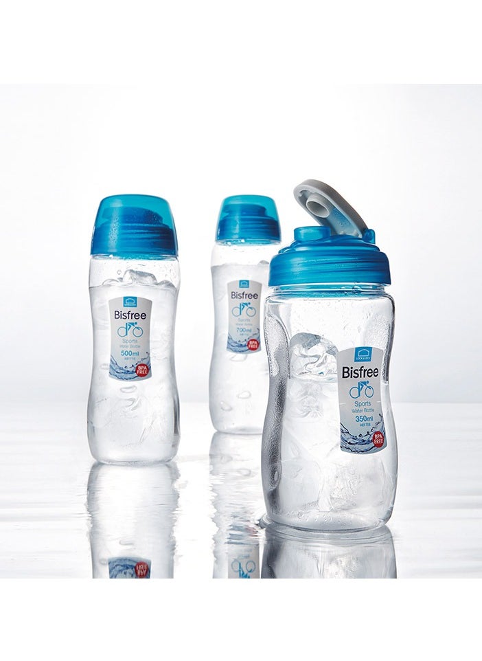 LOCK & LOCK LocknLock Sports Water Bottle Tritan 500ml with Straw ABF710T-N - BPA-Free, Durable, Stain and Odor-Resistant, Shock-Resistant  - Image 5