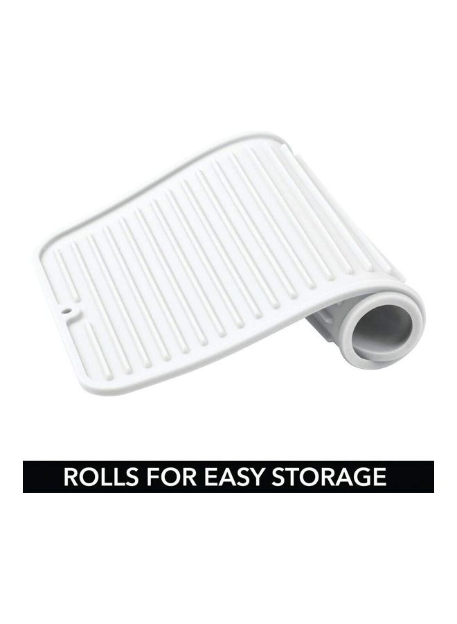 NIBEMINENT Pet Food Mat White 40.6 x 20.3cm - Image 3