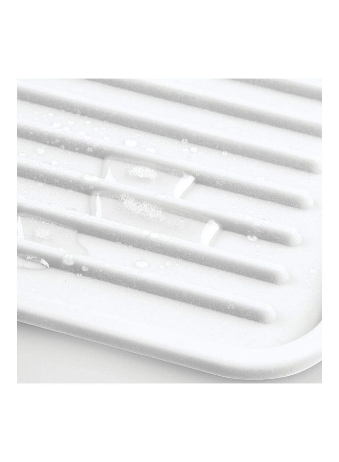 NIBEMINENT Pet Food Mat White 40.6 x 20.3cm - Image 2