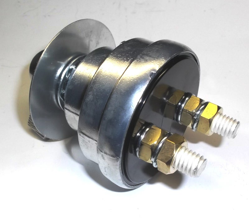 Fastronix Solutions Fastronix 3/8" 2 Post (SPST) 180/1000 Amp High Current Battery Disconnect Switch - Image 3