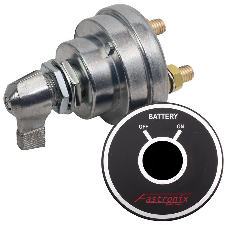 Fastronix Solutions Fastronix 3/8" 2 Post (SPST) 180/1000 Amp High Current Battery Disconnect Switch - Image 2