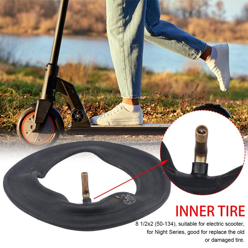 CfoPiryx 8.5 Inch Scooter Tires Inner Tubes Tire, Pneumatic Tyres for 8 1/2 x 2 Tires Scooter Replacement, Explosion-Proof, Pressure-Resistant, for Electric Scooters (Size:Inner Tire) - Image 2