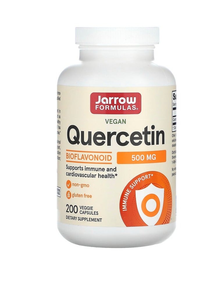 جارو فورملاز كيرسيتين، 500 ملغ، 200 كبسولة نباتية