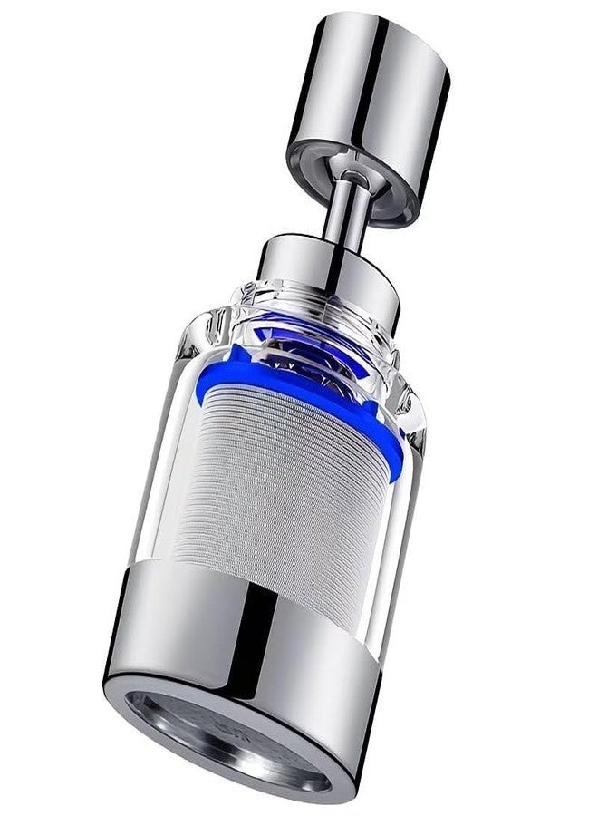 ATHA Faucet Water Filter for Kitchen Sink | 360° Rotating Faucet Adapter Mount Filter Tap Water Purifie for Sink Kitchen Bathroom (1 Psc) - Image 1
