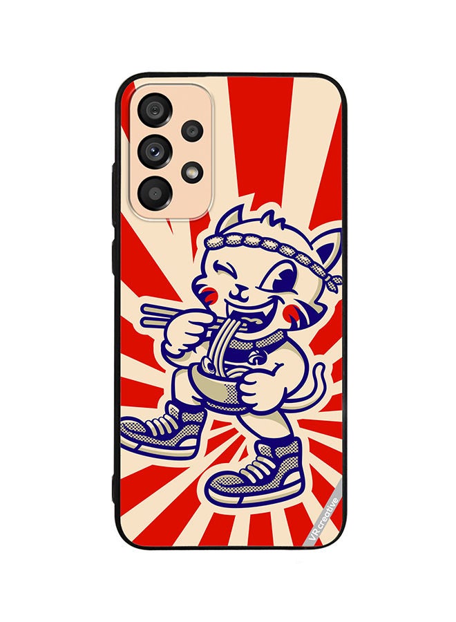 VR CREATIVE Protective Case Cover For Samsung Galaxy A73 5G Funu Food Design Multicolour - Image 1