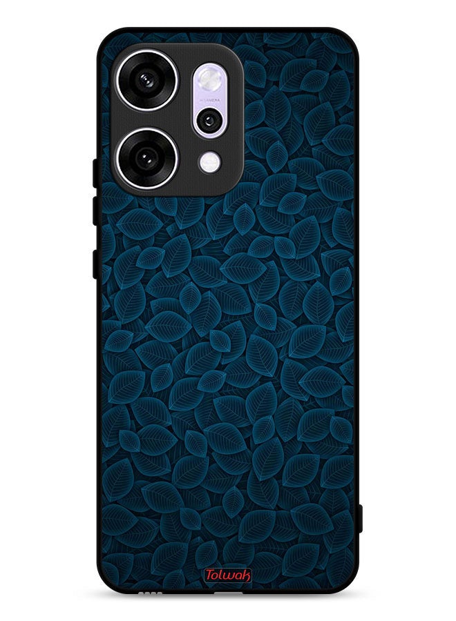Tolwak Oppo Reno14 Pro Protective Case Cover Digital Art Leaves Pattern - Image 1