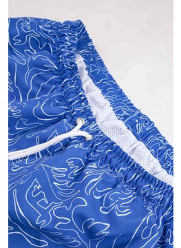 Gold Class Kidswear Wave Patterned Corded Lined Boy's Swim Shorts  - Image 5