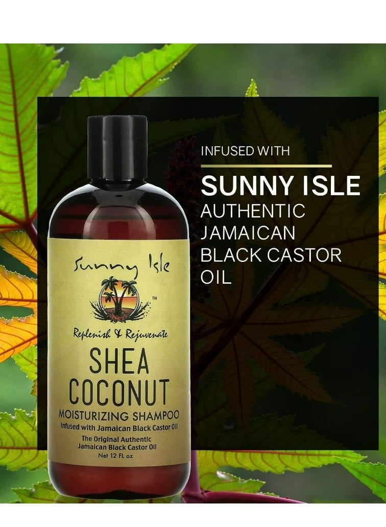 Sunny Isle Shea Coconut Moisturizing Shampoo - Image 1