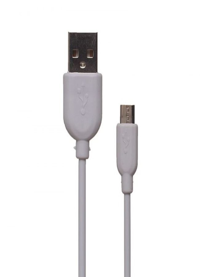 PZX USB Cable for Android Micro White Color - Image 1