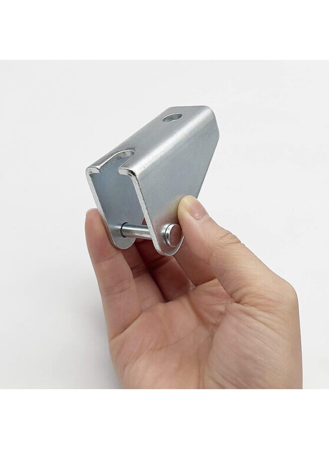 2 PCS Linear Actuator Mounting Brackets Silver Linear Actuator Heavy Duty Metal Mounting Brackets U-shaped Bracket for Linear Actuator U-Shape Mounting Brackets - Image 3