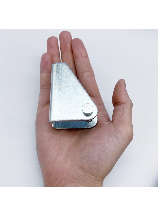 2 PCS Linear Actuator Mounting Brackets Silver Linear Actuator Heavy Duty Metal Mounting Brackets U-shaped Bracket for Linear Actuator U-Shape Mounting Brackets - Image 5