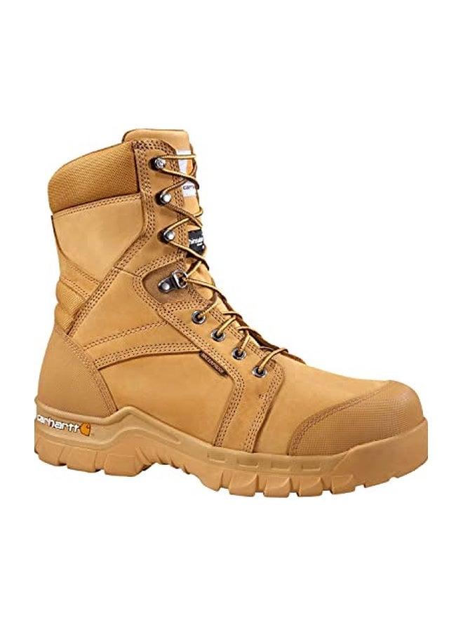 Carhartt Footwear CMF8058 Rugged Flex 8Inch Waterproof Insulated Work 10 M Wheat