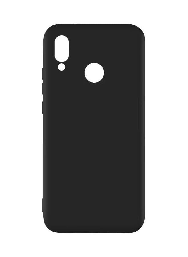 erorex 3E / P20 Lite Silicone Case Matte Black Soft TPU Ultra-Thin Flexible Protective Mobile Phone Back Cover - Image 1