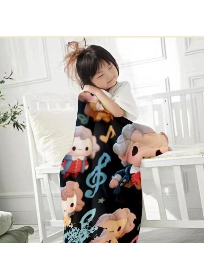 general Children's or student cartoon flannel thin blanket (warm and comfortable, suitable for sleep, games) 100cm*150cm - 876 - Image 4