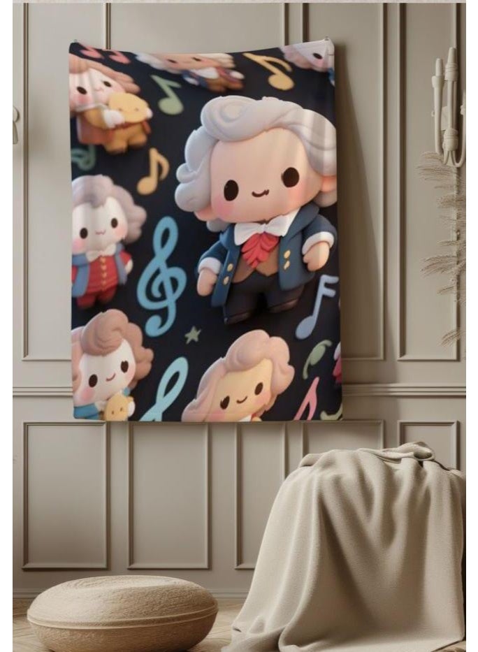 general Children's or student cartoon flannel thin blanket (warm and comfortable, suitable for sleep, games) 100cm*150cm - 876 - Image 5