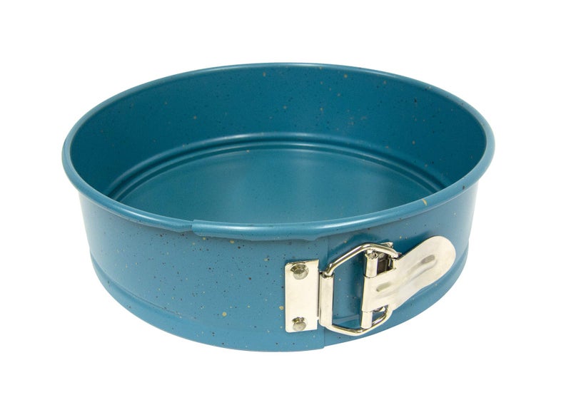 casaWare 9inch Springform Pan Ceramic Coated NonStick Blue Granite