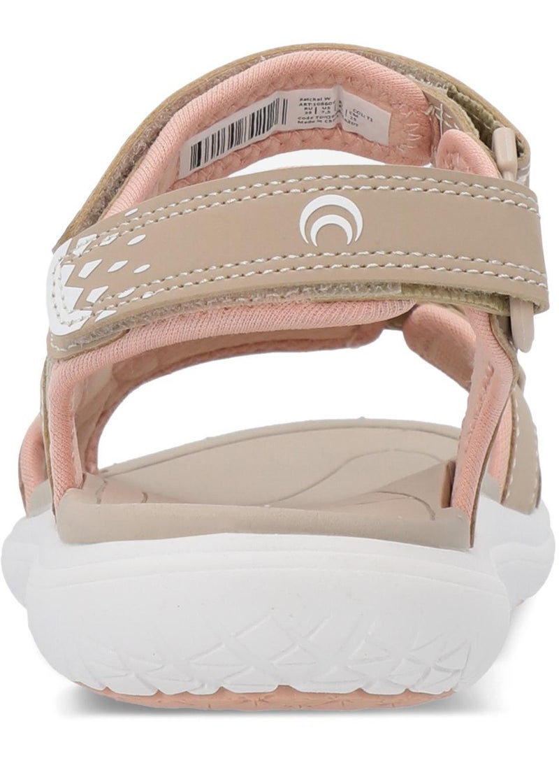 Outventure Women's Sandals – Beige Lightweight Outdoor Sandals with Cushioning and Aqua Grip Technology - Image 4