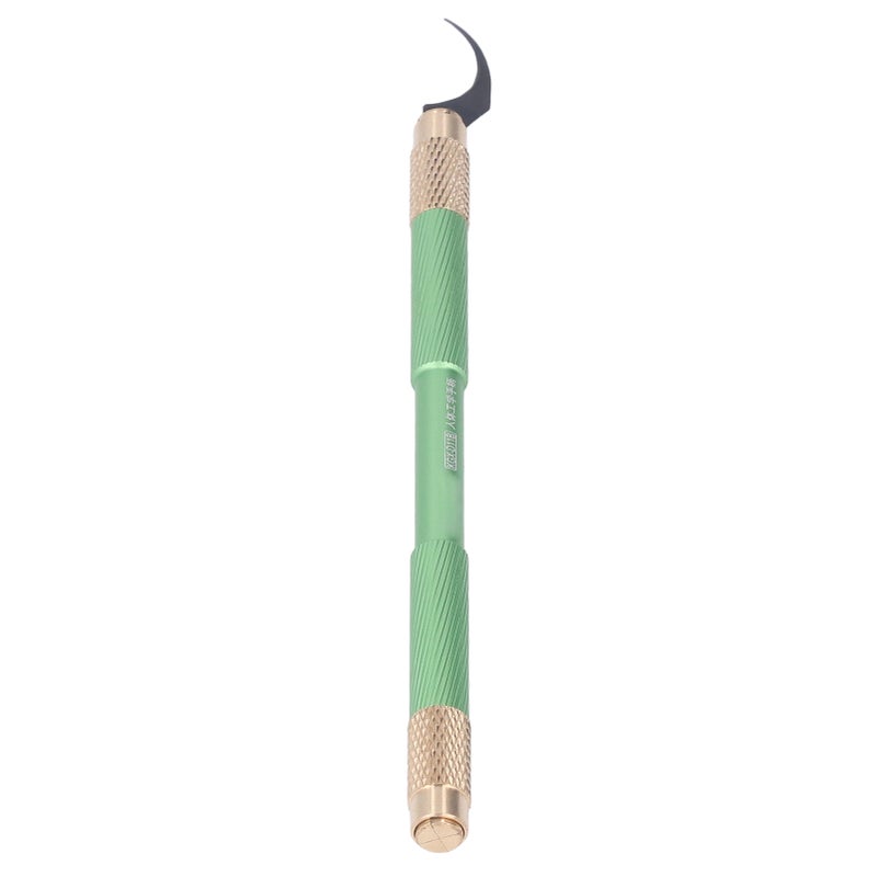 4PCS Thin Repair Blades with Handle BGA Maintenance Knife Multifunctional CPU Glue Remover Tools Green - Image 4