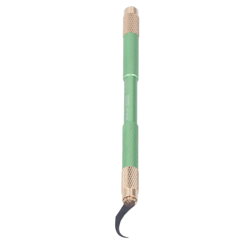 4PCS Thin Repair Blades with Handle BGA Maintenance Knife Multifunctional CPU Glue Remover Tools Green - Image 5
