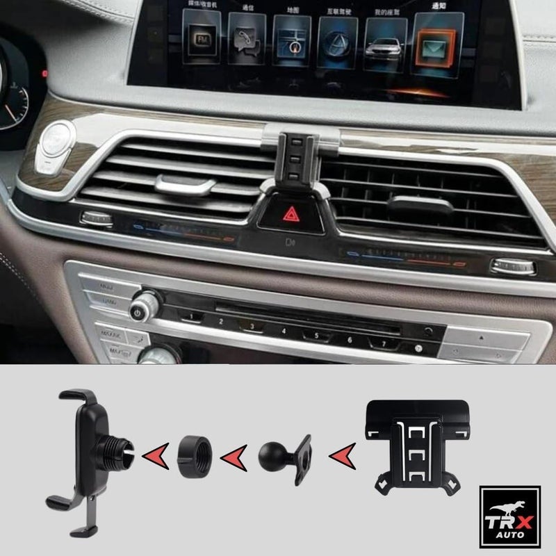  تي ار اكس اوتو حامل هاتف TRX AUTO مع حامل الجاذبية لسيارات BMW الفئة السابعة (2016 إلى 2022) | ملحقات الفئة السابعة | حامل هاتف محمول للفئة السابعة - Image 5