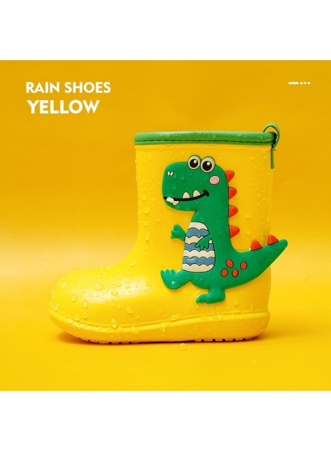 Cheerful Mario Children's Rain Shoes Boys' Rain Boots Water Shoes 2-year-old Baby Water Shoes Set Shoes Non-slip Girls' Toddler Waterproof Girls' Jelly Shoes - Image 1