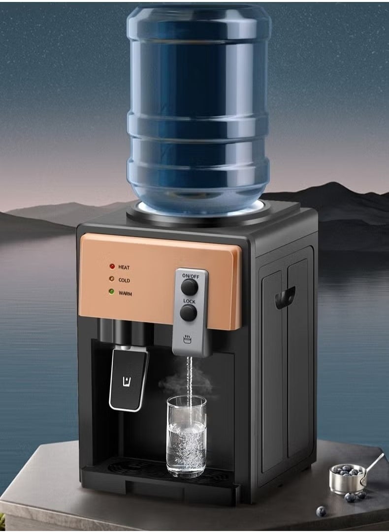 SJMD - Water Cooler Dispenser 3 Temperature Settings Top Loading Water Cooler Dispenser for Home Office School - Image 1